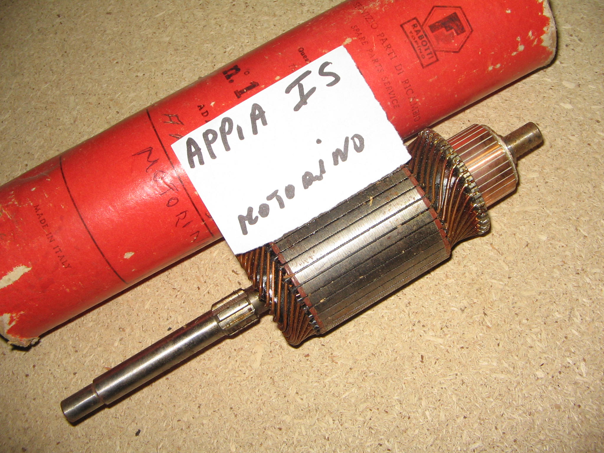 INDOTTO MOTORINO APPIA 1 S N. 1298
